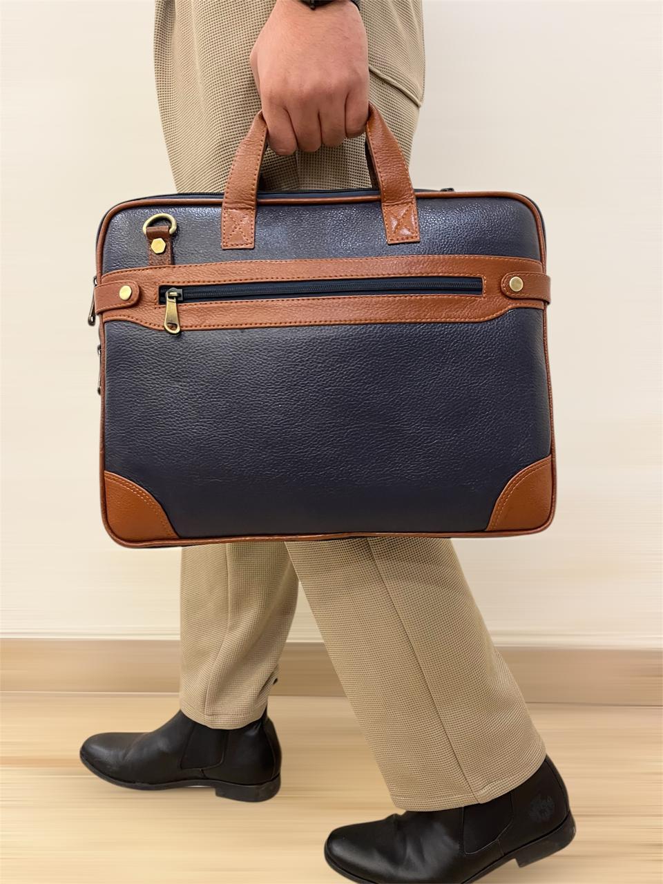 Luxury Work Bag - Premium Leather - Fresh Thoughts