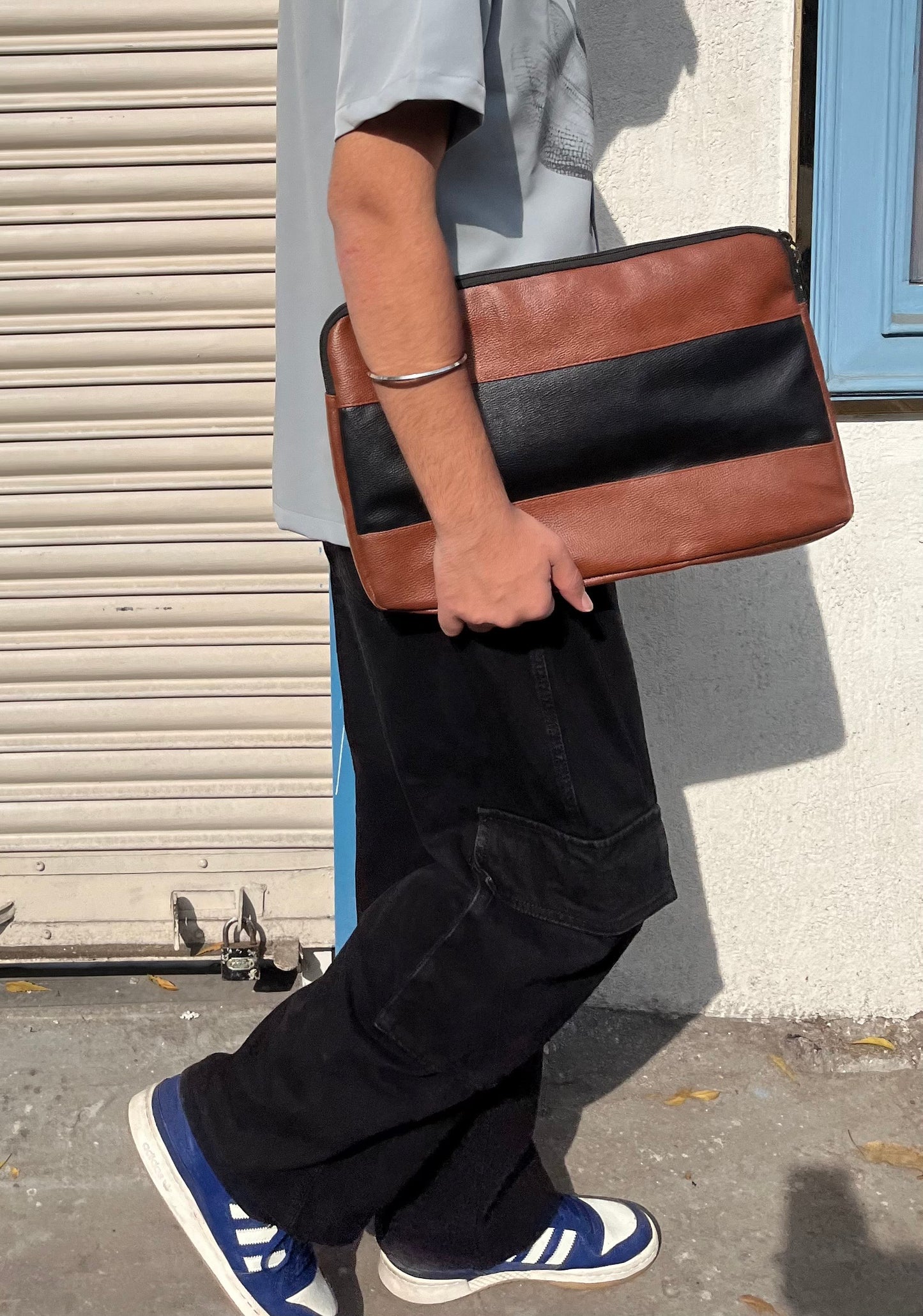 EcoLume VoyagerPremium Leather Laptop Sleeve - Fresh Thoughts