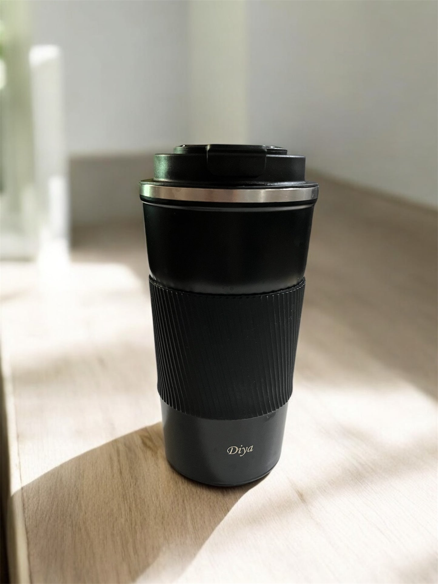 Premium Portable Coffee Cup - Customizable - Fresh Thoughts