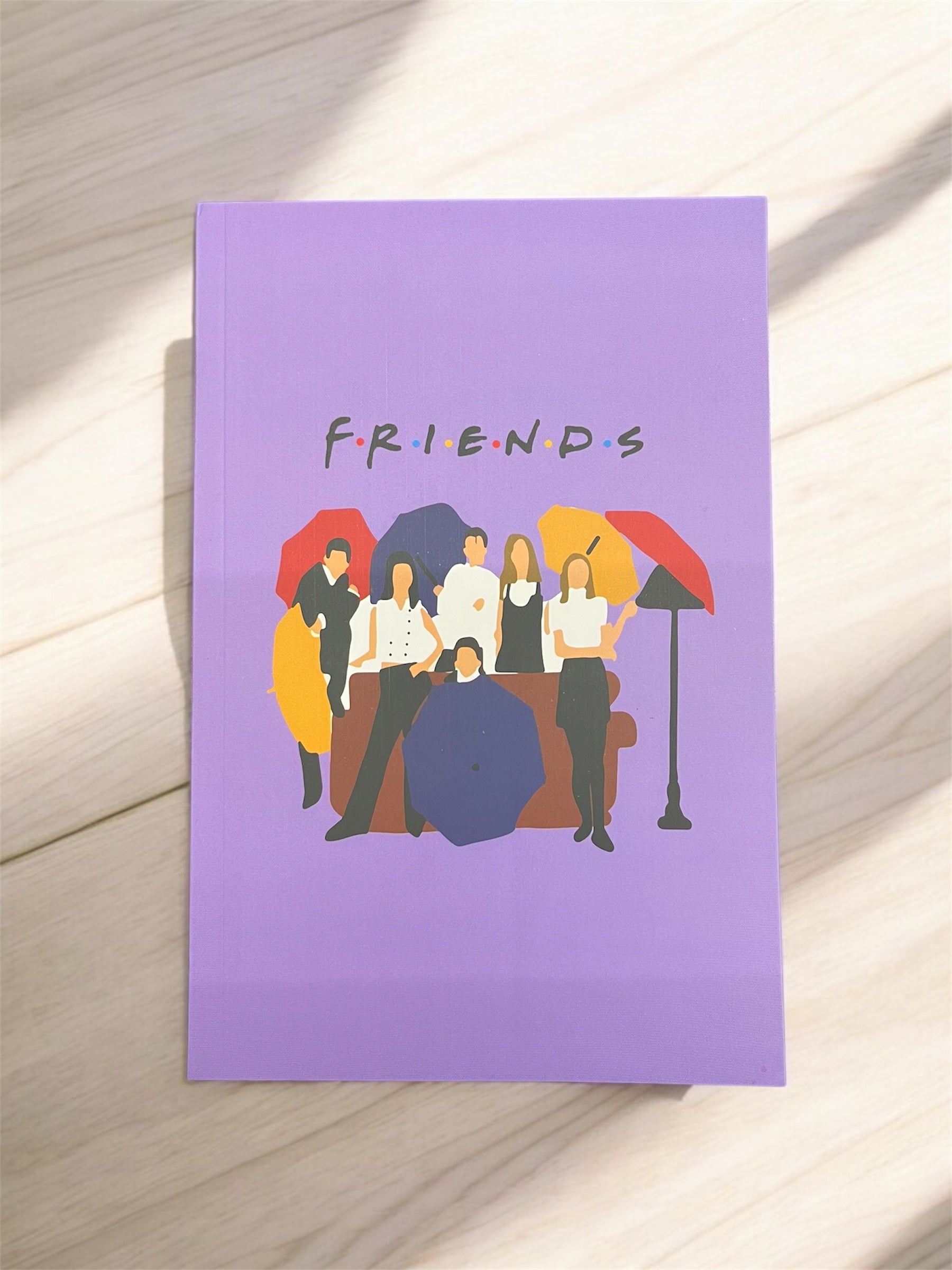 Cute Character A5 Journal with Vibrant Design - Fresh Thoughts
