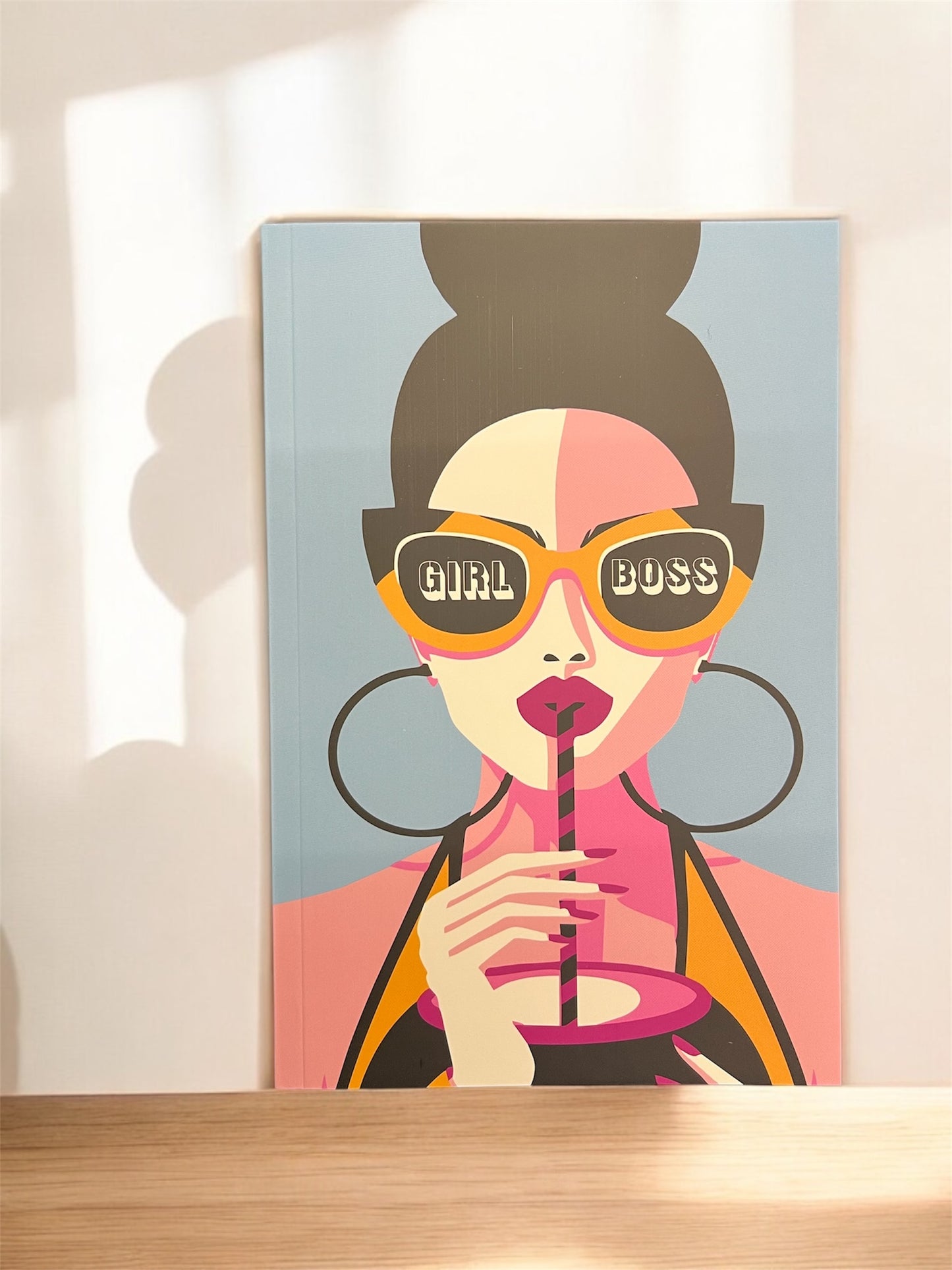 Cute Character A5 Journal with Vibrant Design - Fresh Thoughts