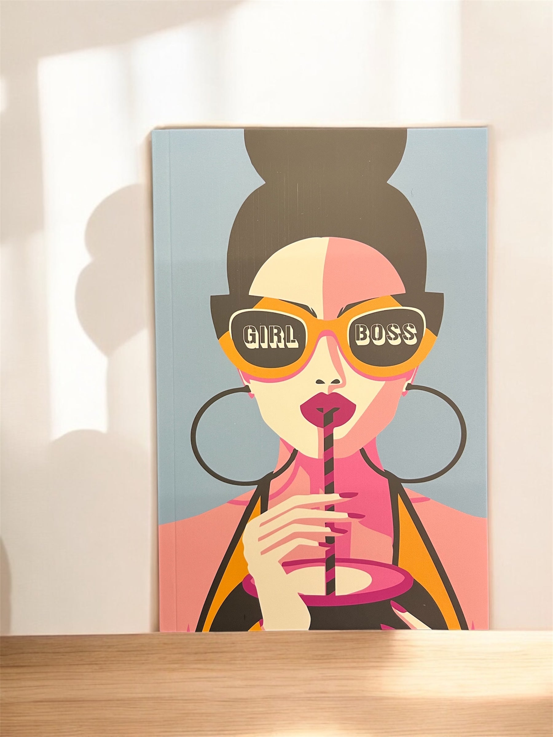 Cute Character A5 Journal with Vibrant Design - Fresh Thoughts